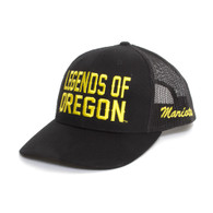 Legends of Oregon, Mariota, 112, McKenzie SewOn, Mesh back, Adjustable, Hat